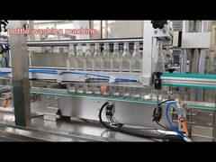 China Automatische drank alcohol wijnfles wassen vul- en dekselmachines machine