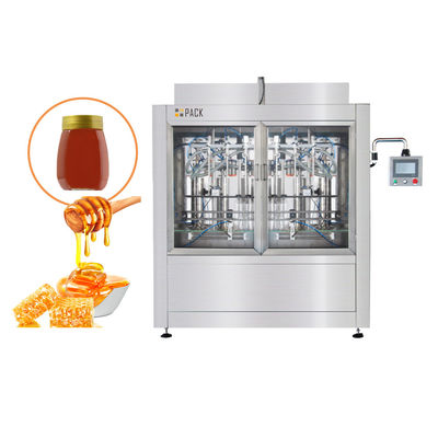 Automatische anti-druppelende zuiger-type honingvulmachine voor glazen potfles