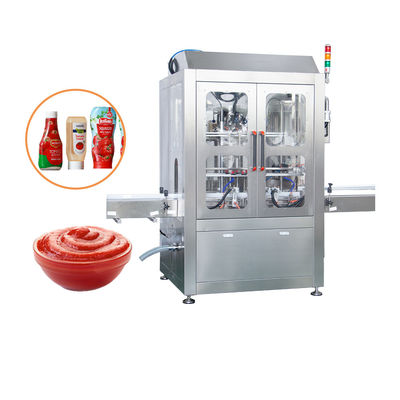 Npack Automatische lineaire type Volumetrische verpakkingsmachine voor het vullen en afdichten van tomatenpasta