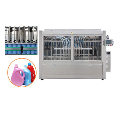 Automatische anti-schuim vloeibare schuimige wasmiddel vulmachine met bottom-up sproeiers
