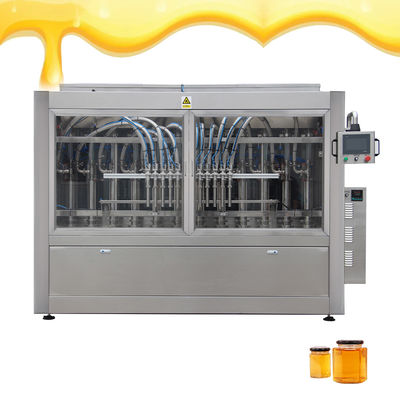 npack Automatische servomotor aangedreven honing zuiger vulmachine voor flessen/potten