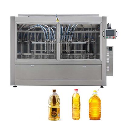 Npack Commerciële lineaire sesamolie productielijn met dop en etikettering