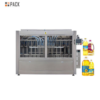Automatische roestvrijstalen 304/316 servomotoraangedreven PLC+ olievulmachine met touchscreenbediening