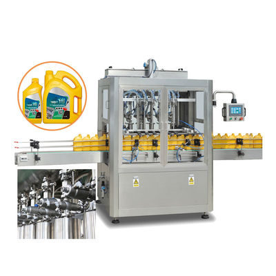 Automatische hoge snelheid servo motor zuiger pomp 5 gallon flessen vulmachine voor motorolie