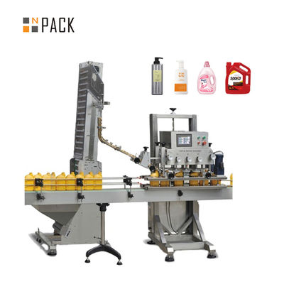 Automatische 6 wielen huisdier wijnfles schroef dekking machine fabrikant