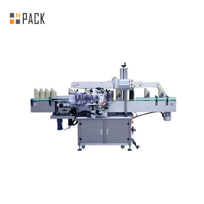 5L oliefles Tweezijdige etiketteringsmachine Automatische waterfles etiketteringsmachine