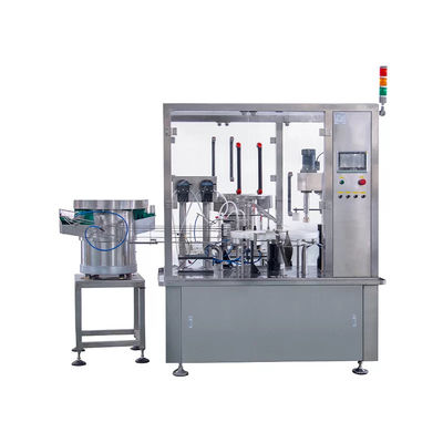 Automatische 10 ml-50 ml E-vloeistof monoblock vul- en dopmachine voor flessen