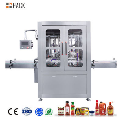 NPACK volledig automatische chili warme saus fles Jar vullen verpakkingsmachine