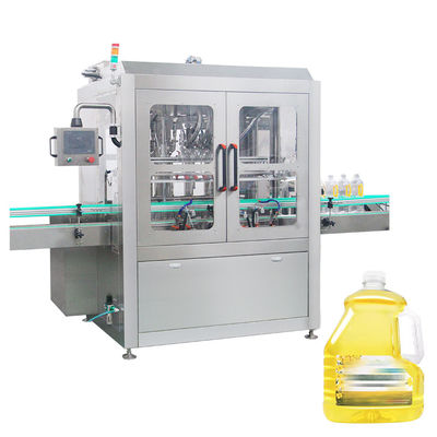 Npack Automatische zuiger-type olie vulmachine met meerdere anti-druppel sproeiers en PLC touchscreen control