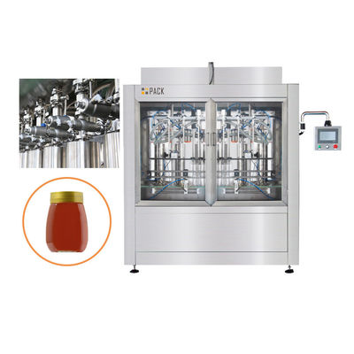 High Viscosity Food Shrimp Paste Sauce Honing Jar Filling Capping Machine Voor glasverpakkingen