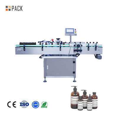 Automatische hoge snelheid verticale grote ronde flessen etiketteringsmachine met lint codering machine