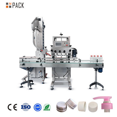 Npack Volledig Automatische Wijn Liquor Spray Perfume Flasket Capping Machine met PLC-besturing