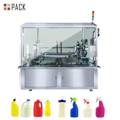 PLC-controle Automatische glasflessenwasmachine voor het spoelen en reinigen van flessen