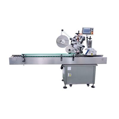 Automatische horisontale etiketteringsmachine voor worst met hoge nauwkeurigheid met PLC-besturing