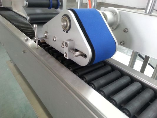 Automatische horisontale etiketteringsmachine voor worst met hoge nauwkeurigheid met PLC-besturing