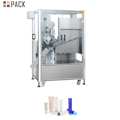 Npack Cosmetische Gezichtscrème Tandpasta Aluminium Ronde Tube Etiketteermachine Plastic Zachte Tube Etiketteermachine
